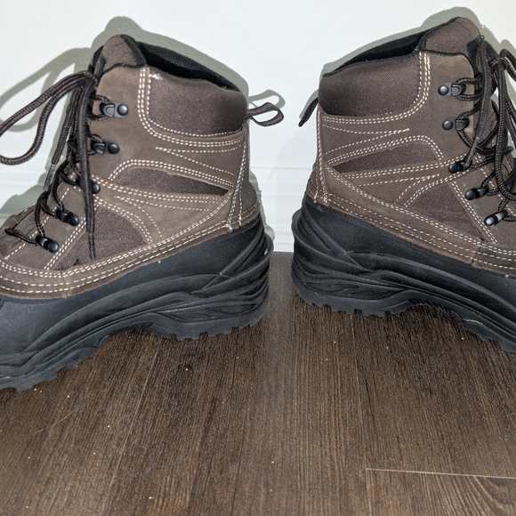 Tamarack Men's Snow Boots Size 11 Water Resistant Thinsulate Suede Leather - Picture 2 of 7